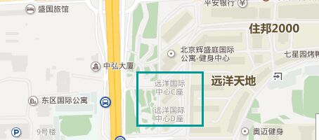 远洋国际中心地图